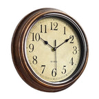 GrandClock Wanduhr – Holz, 30 cm, batteriebetrieben