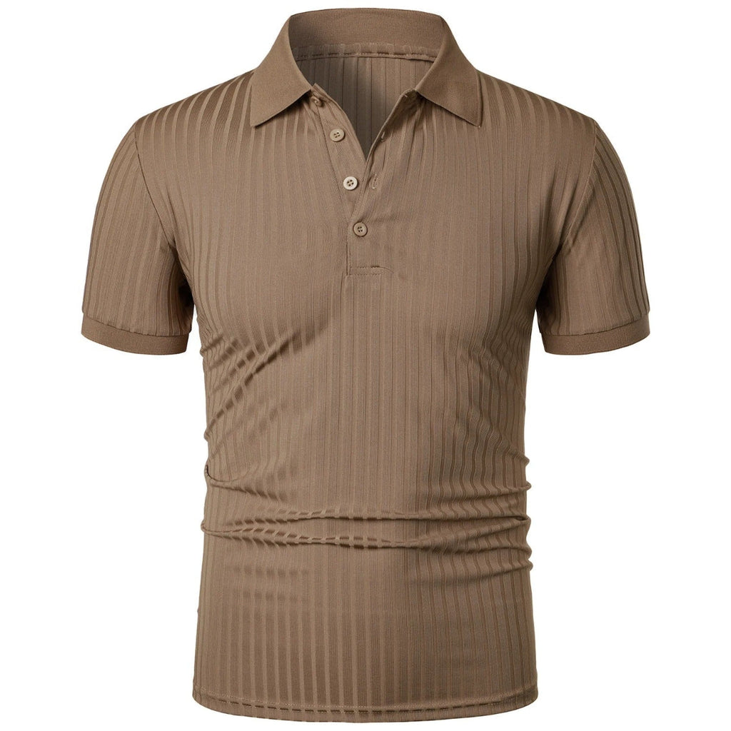 Herren Polo T-Shirt aus Baumwollmischung | Lässige Passform Polo-Shirt | Knopfleiste und Kurzarmdesign für Alltag und Freizeit | Schmid