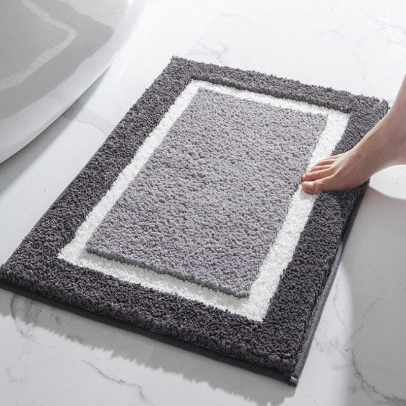 SoftStep | Elegante Badmatte Für Komfort, Funktion Und Stilvolles Badezimmer