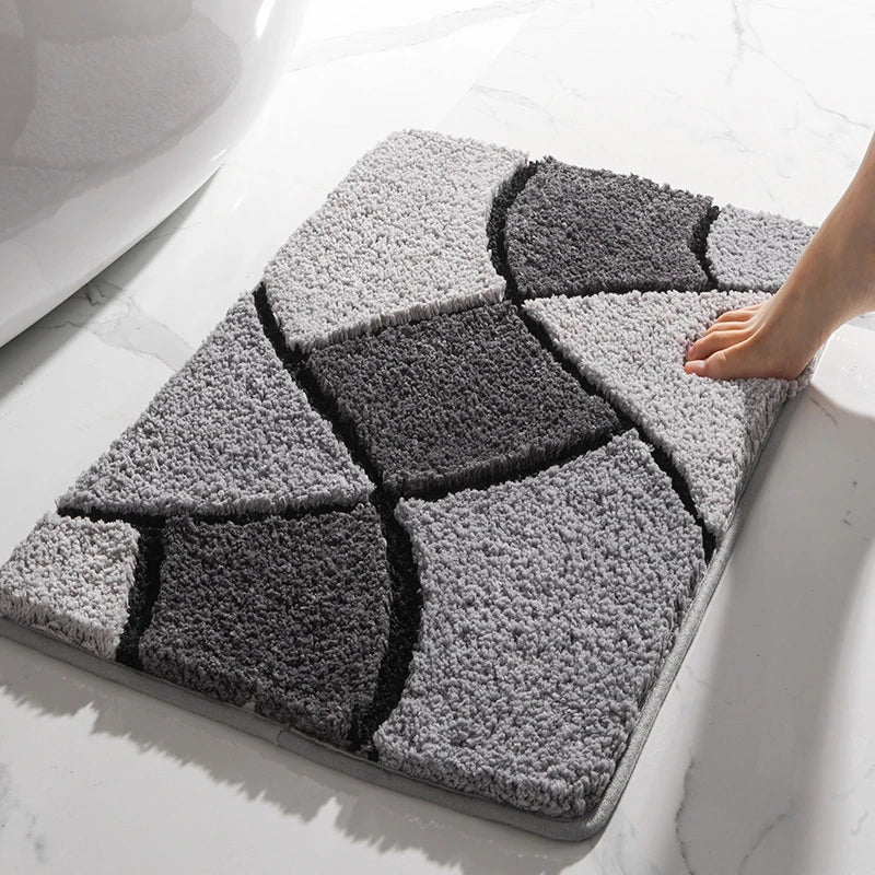 SoftStep | Elegante Badmatte Für Komfort, Funktion Und Stilvolles Badezimmer