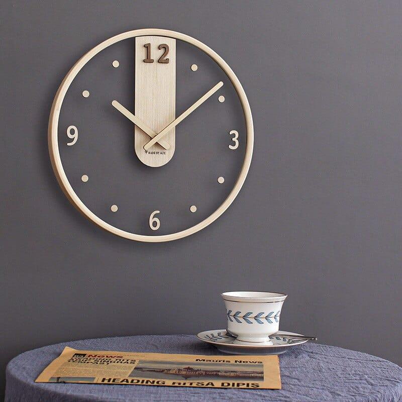 Eleganto | minimalistische wanduhr für moderne räume