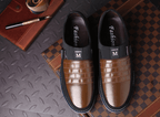 Atmungsaktive Herren Lederschuhe – Lässige Lederschuhe Mit Orthopädischer Unterstützung