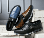 Atmungsaktive Herren Lederschuhe – Lässige Lederschuhe Mit Orthopädischer Unterstützung