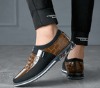 Atmungsaktive Herren Lederschuhe – Lässige Lederschuhe Mit Orthopädischer Unterstützung
