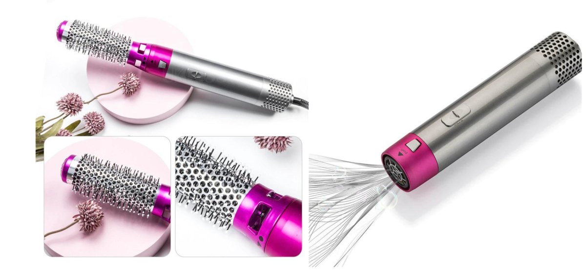 Professioneller 5-in-1 Airstyler – Haarstyler Mit Austauschbaren Bürstenköpfen
