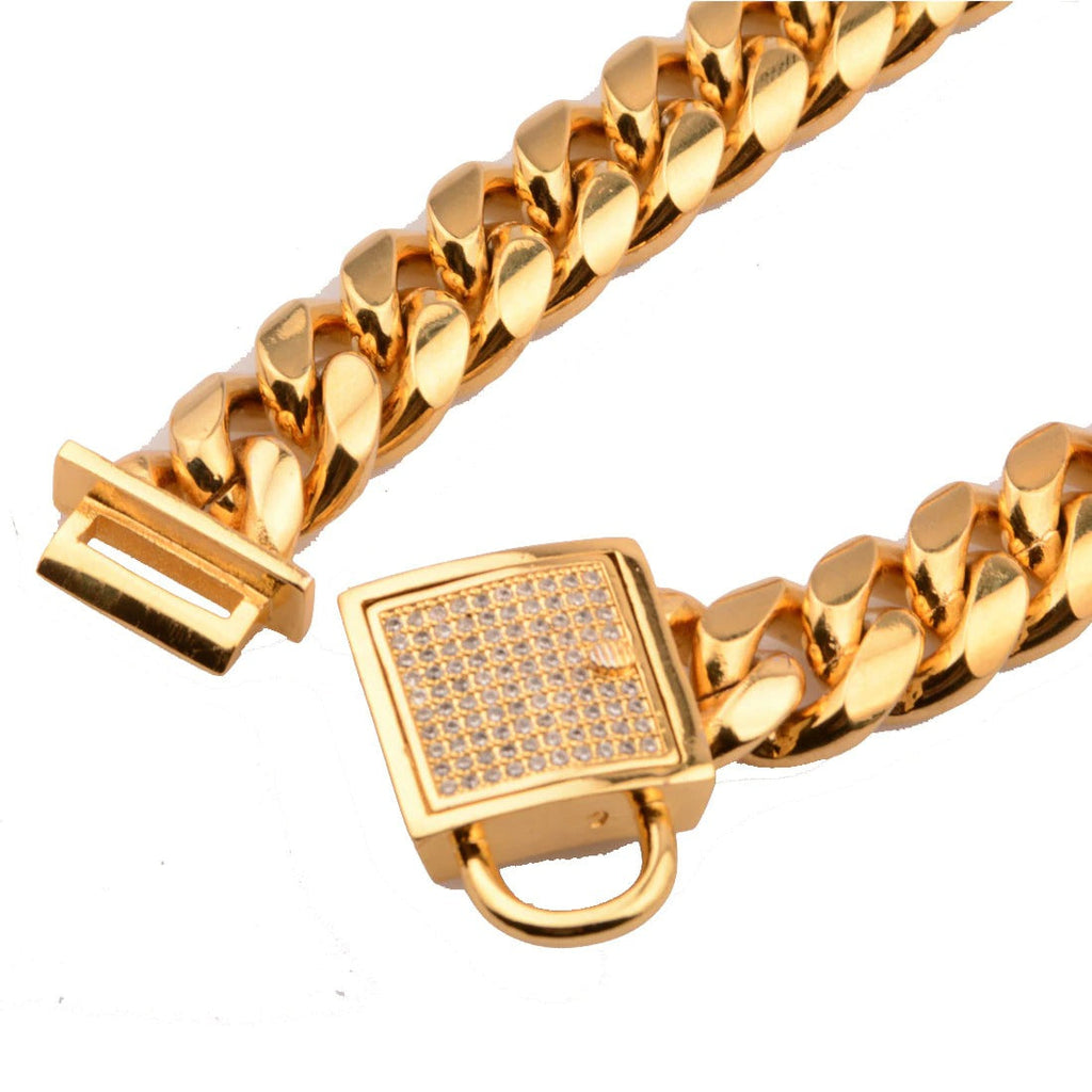 BlingBling – Metall‑Hundekette