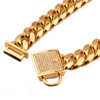 BlingBling – Metall‑Hundekette