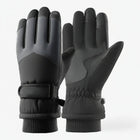 Unisex Thermo-Skihandschuhe | Wasserabweisend & Touchscreen-Fingerspitzen | Strukturierter Griff für Ski & Wintersport | Schmid