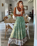 LongSkirt – Lange Rock mit Elastischem Bund