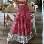 LongSkirt – Lange Rock mit Elastischem Bund