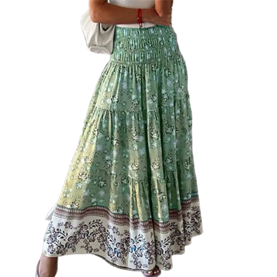 LongSkirt – Lange Rock mit Elastischem Bund