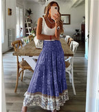 LongSkirt – Lange Rock mit Elastischem Bund