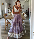 LongSkirt – Lange Rock mit Elastischem Bund