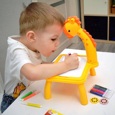 Dinoboard | kreativ-zeichenbrett für kinder mit 12-teiligem set