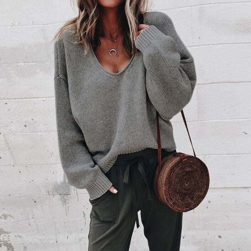 Elois | Pullover mit V-Ausschnitt