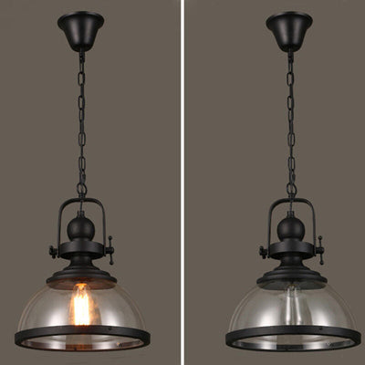 Antike glas | eisen retro industrie kronleuchter hängende deckenleuchten