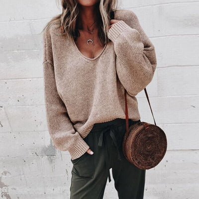 Elois | Pullover mit V-Ausschnitt