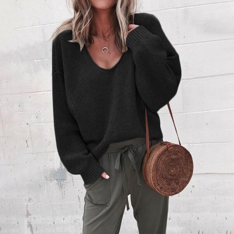 Elois | Pullover mit V-Ausschnitt