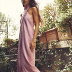 Damenkleid aus Leinenmischung | Sommerkleid mit Halbärmeln | Alltag und Urlaub | Schmid