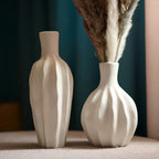 Nordic Bloom | Minimalistische Keramikvase Für Zeitlose Inneneleganz