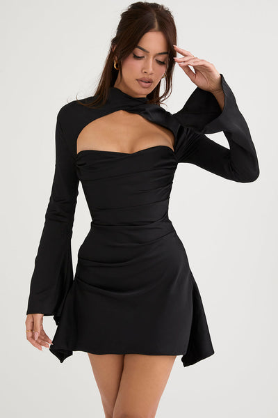 Drapiertes | korsettkleid für damen