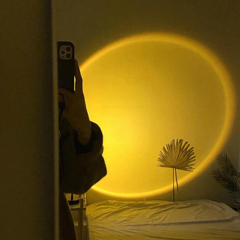 Golden Hour Sonnenuntergang Lampe | Projektor Lampe Für Romantische Atmosphäre Im Schlafzimmer Und Wohnzimmer
