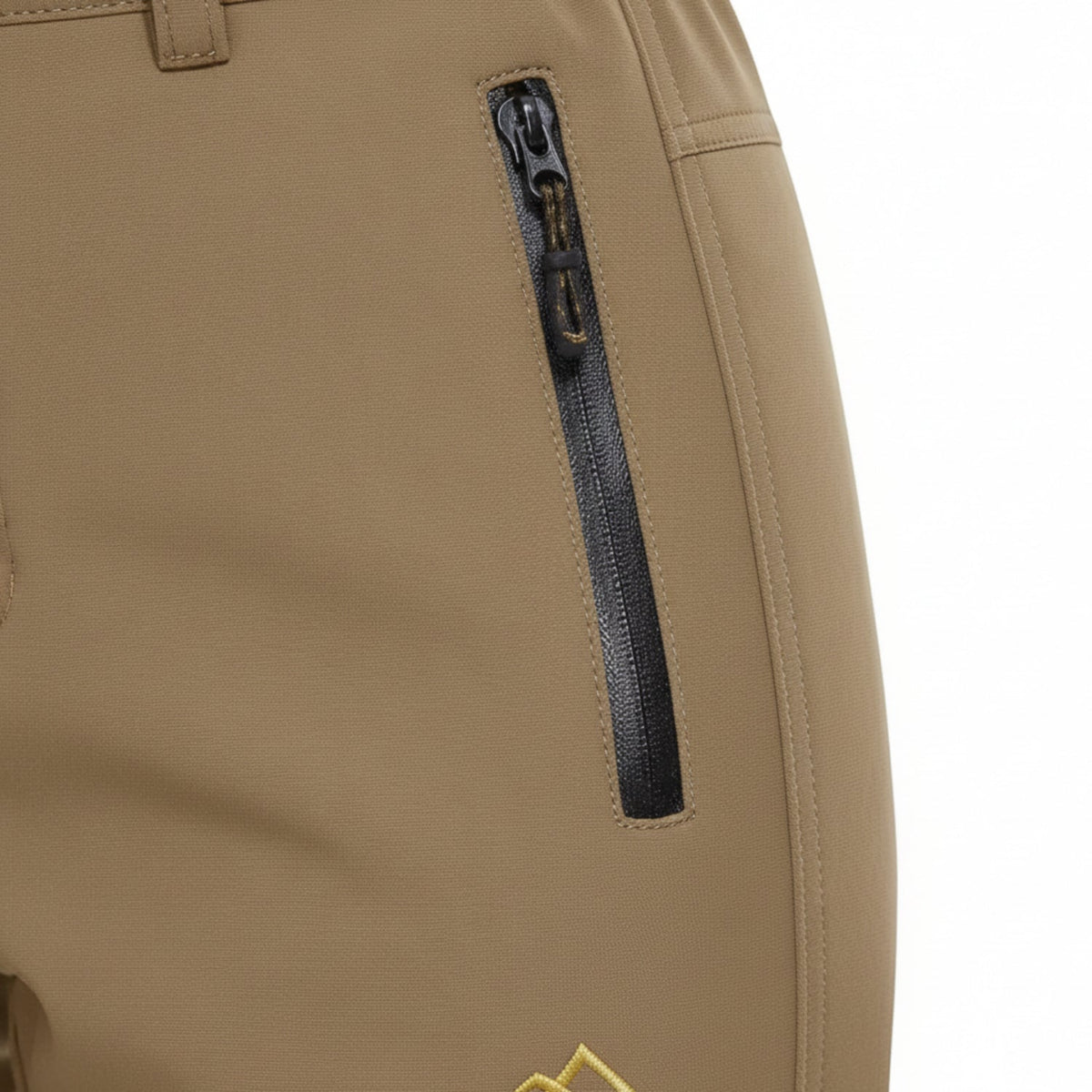 Damen Outdoor-Hose mit Fleecefutter | Wasserabweisendes Polyester & Standardpassform | Winterhose zum Wandern, Gehen & Radfahren | Schmid