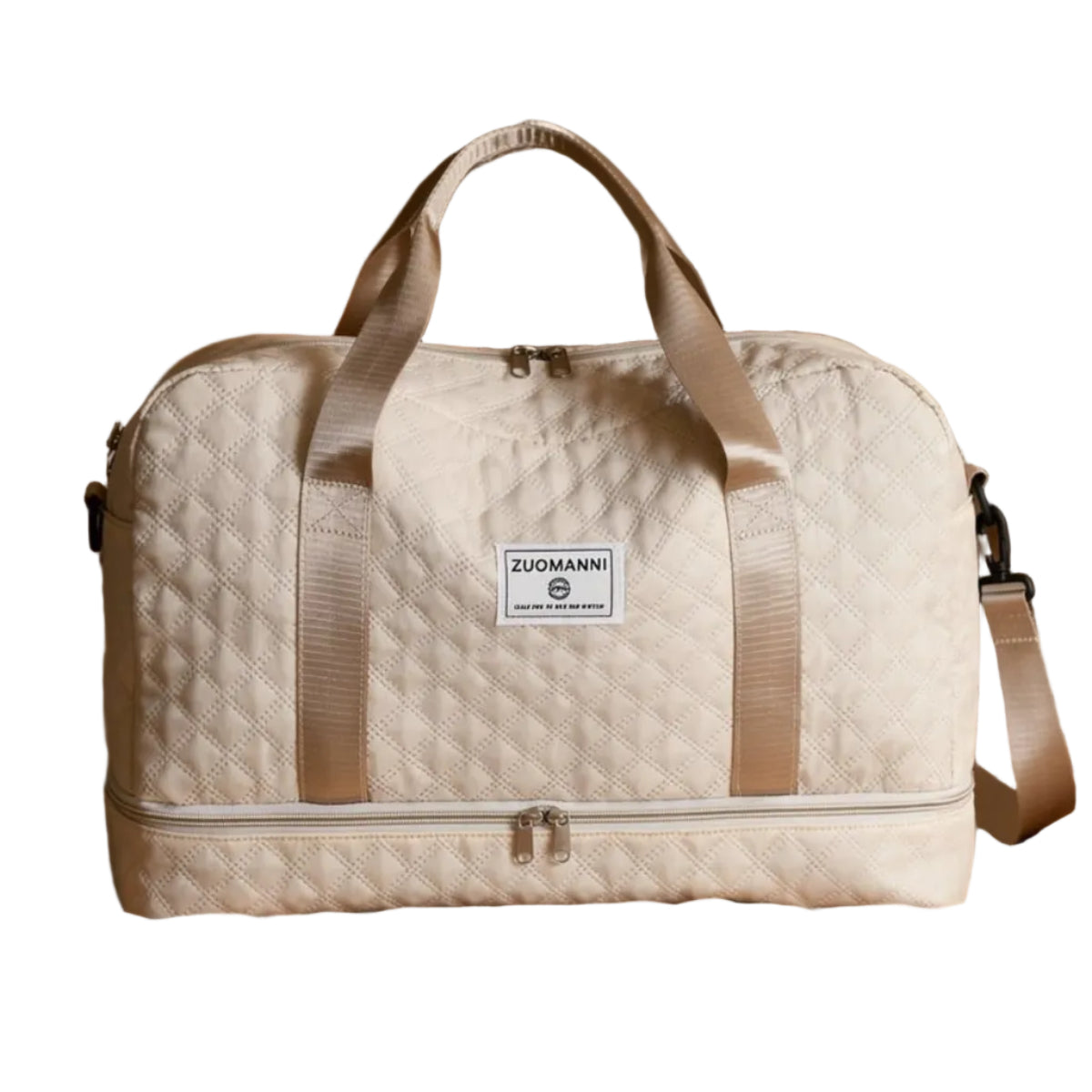 Weekender-Tasche | Reisetasche aus Wasserabweisendem Nylon | Schuhfach & Nassfach | Schmid