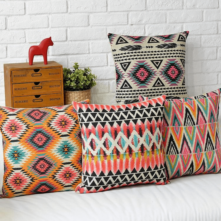 Geometric | boho kissenbezüge