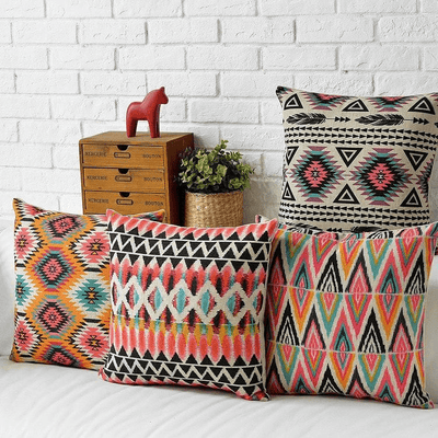Geometric | boho kissenbezüge