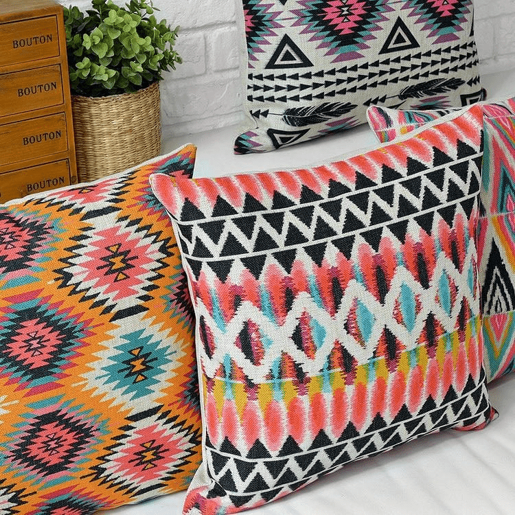 Geometric | boho kissenbezüge