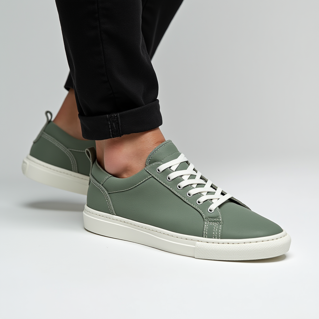 Minimalistische | low‑top sneaker für herren mit cleanem design