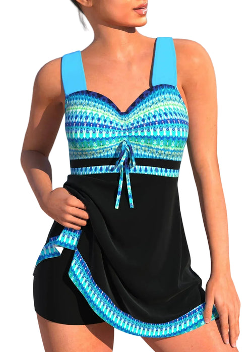 ByFey - Tankini Set mit hoch geschnittener Hose für Damen